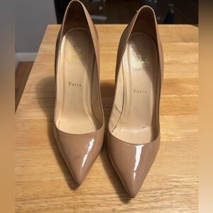 Patent leather Christian Louboutin Pigalle